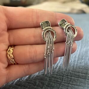 Dangle earrings